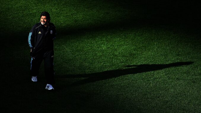 maradona mundial 2010