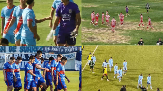 Equipos de la Primera Nacional se retiran cabizbajos tras la derrota: distintas postales de frustración en las canchas del ascenso argentino.