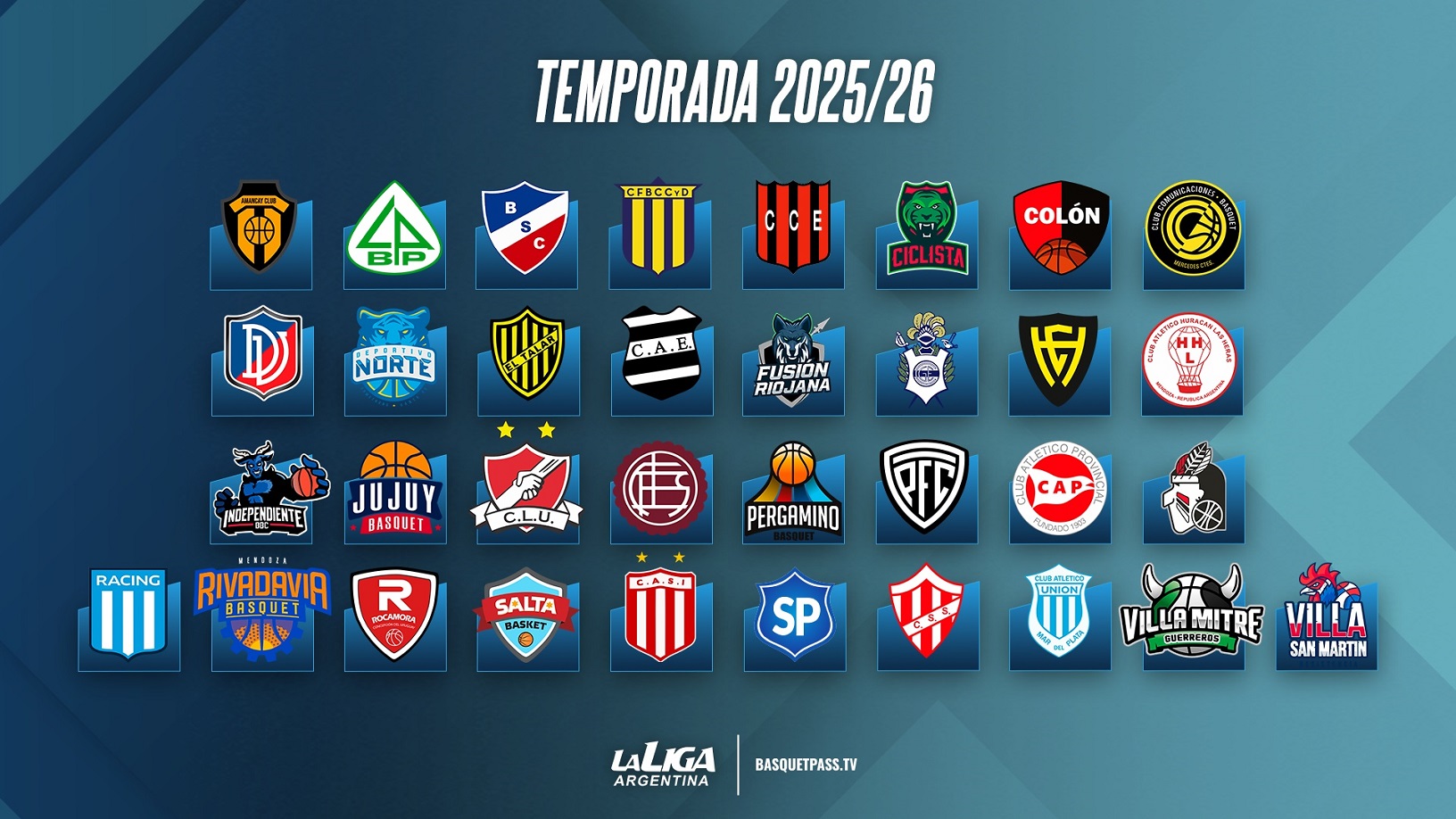 La Liga Argentina confirmó a sus protagonistas para la temporada 2025/