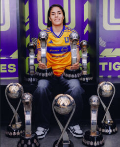 Lizbeth Ovalle y sus 9 títulos con Tigres