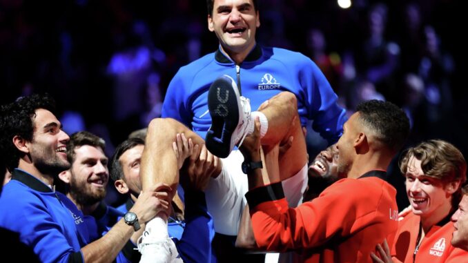 Último partido de Roger Federer en el tenis (2022)