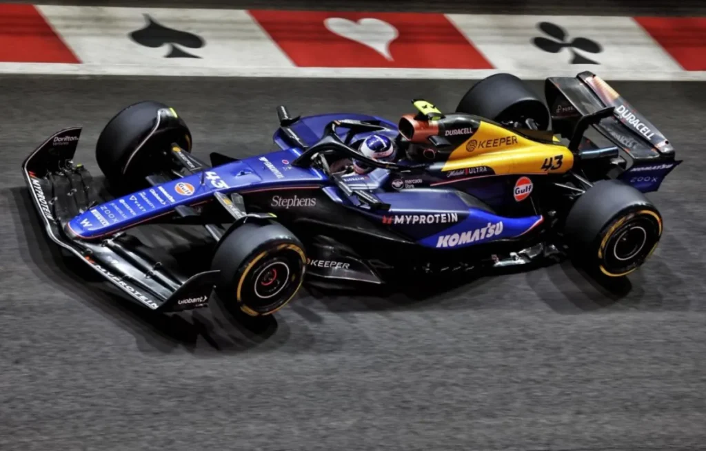Franco Colapinto en el Gran Premio de Las Vegas (2024)