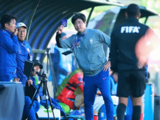Lee Chang-Won utilizo por primera vez la tarjeta verde en el Mundial Sub 20 de Chile 2025
