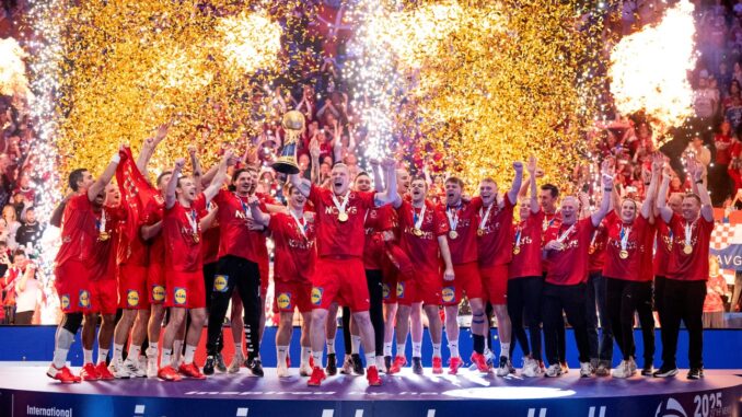 Dinamarca campeón del mundial de Handball 2025
