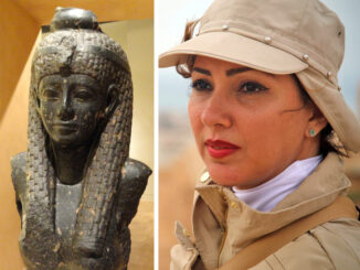 Kathleen Martínez y Cleopatra