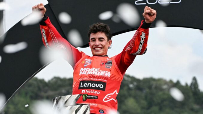Marc Márquez campeón de MotoGP 2025