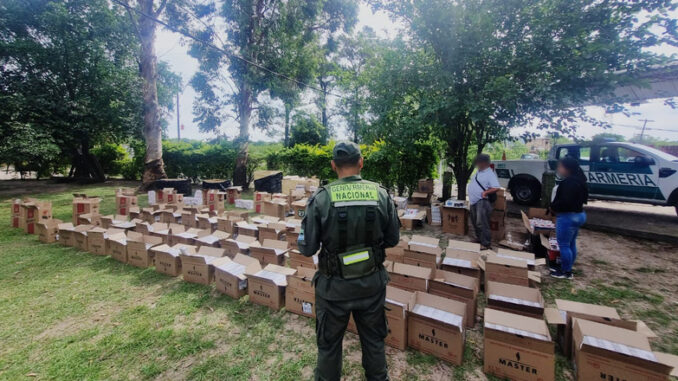 Incautación de atados en Formosa