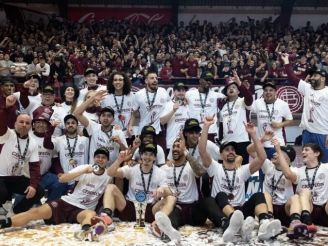Lanús campeón de la Liga Argentina de básquet