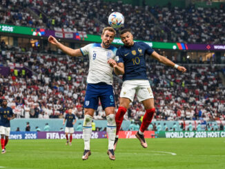 Harry Kane y Kylian Mbappé. Imagen generada con Gemini AI.