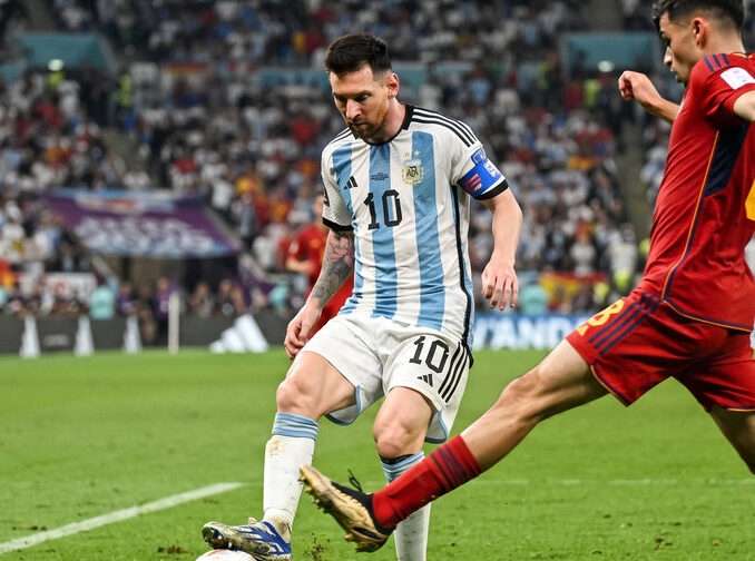 Lionel Messi. Imagen generada con Gemini AI.