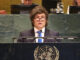 Milei reclamó por Malvinas ante la ONU y cuestionó al organismo