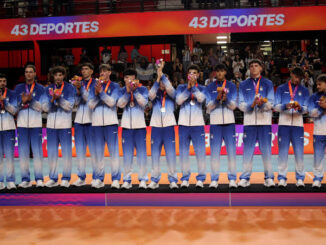 Argentina Medalla de plata en los Juegos Suramericanos de Santa Fe 2026.