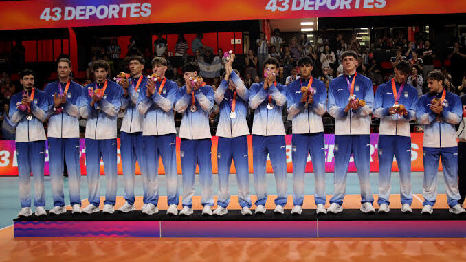 Argentina Medalla de plata en los Juegos Suramericanos de Santa Fe 2026.